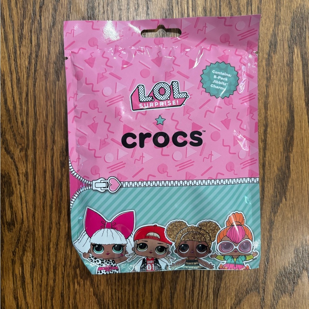 L.O.L. Surprise! Crocs Jibbitz set of 5 NWT